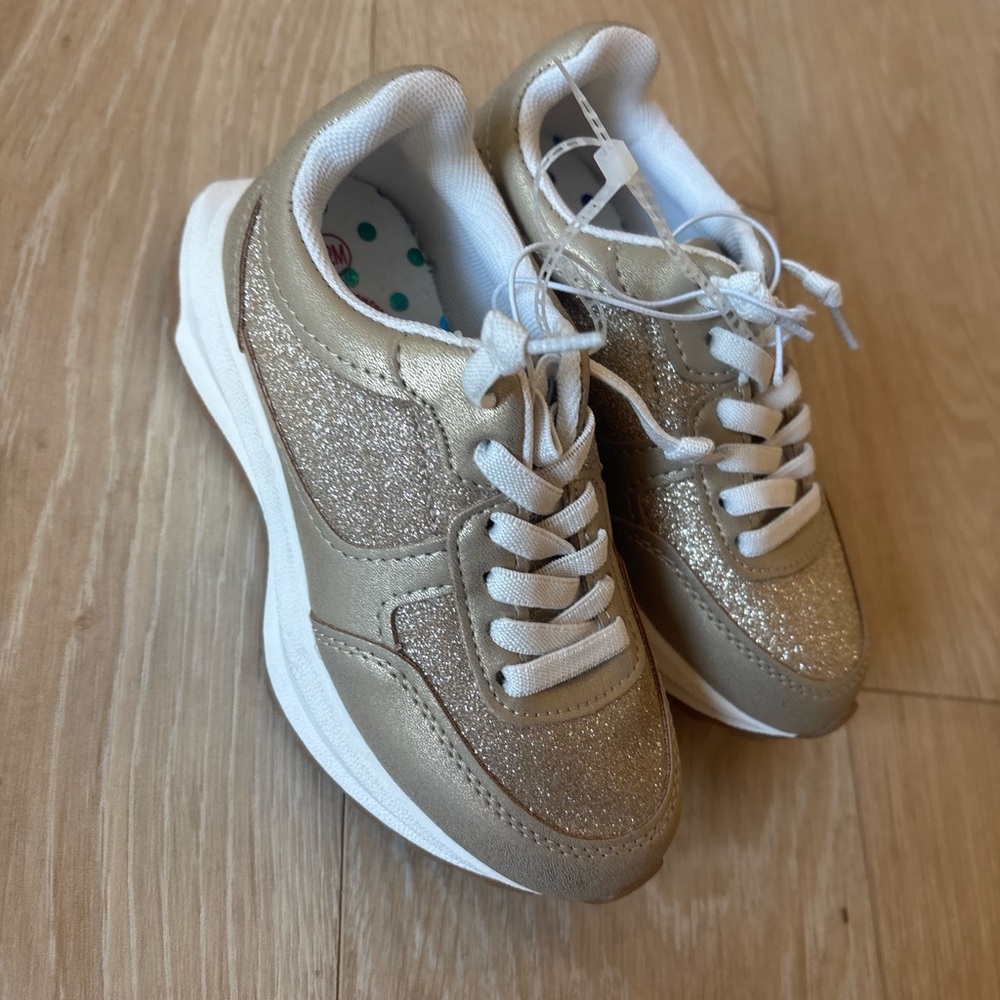 Brand new with tags Girls size 12t fashion sneakers